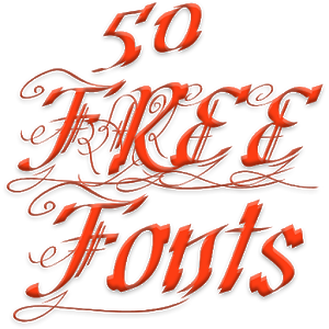 Fonts for FlipFont 50 11