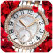 Rose Love Clock Theme