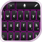 Black and Purple Keyboard