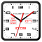 Square Analog Clock-7 PRO
