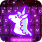 Galaxy Unicorn Keyboard Theme