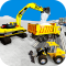 Snow Excavator Crane Simulator