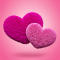 Fluffy Hearts Live Wallpaper