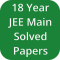 18 Years JEE Main Solved Papers