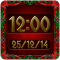 Christmas Clock Widget