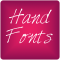 Hand3 fonts for FlipFont® free