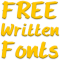 Write Fonts for FlipFont free