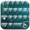 Keyboard Theme Glass AquaGreen